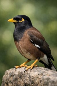 House sparrow nesting in a roof cavity, handled by bird control Melbourne proofing
