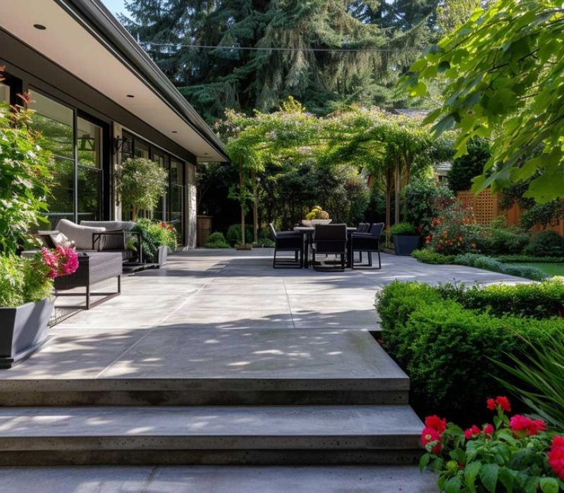 Concrete Slab Patio Ideas for Your Backyard — Designs, Costs and Finishes